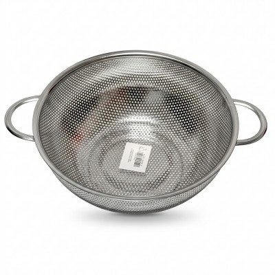 Sita inox scurgere paste spaghete legume 22 cm cu manere bucatarie HoReCa Adison